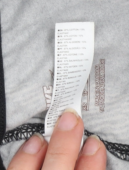 Nike Womens Black Printed XS Leggings Compression Activewear Trousers