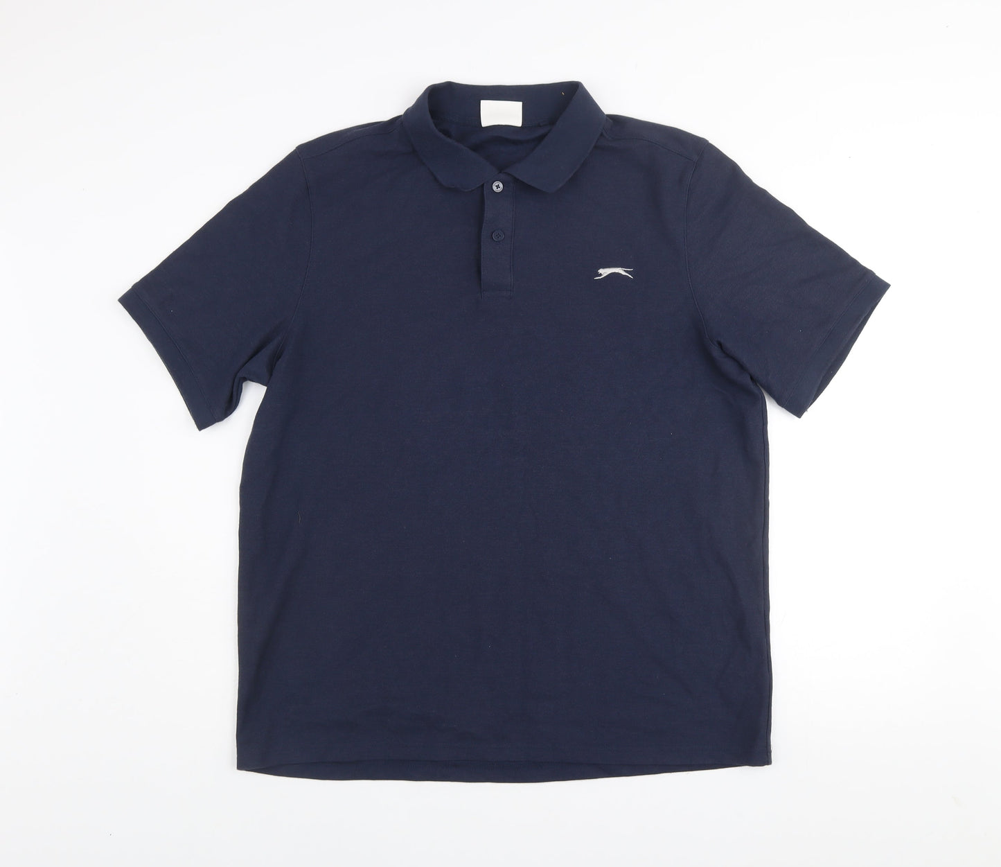 Slazenger Men’s Blue XL Polo Shirt Collared Sports Casual Top