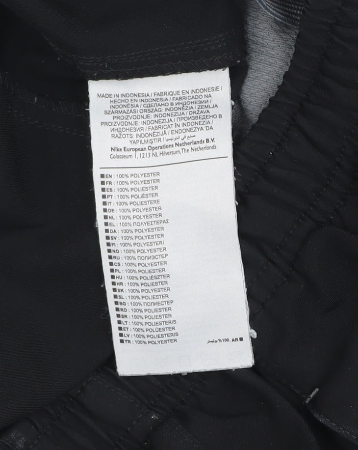 Nike Men's Black Dri-FIT Track Pants M Regular Fit Breathable Sportswear