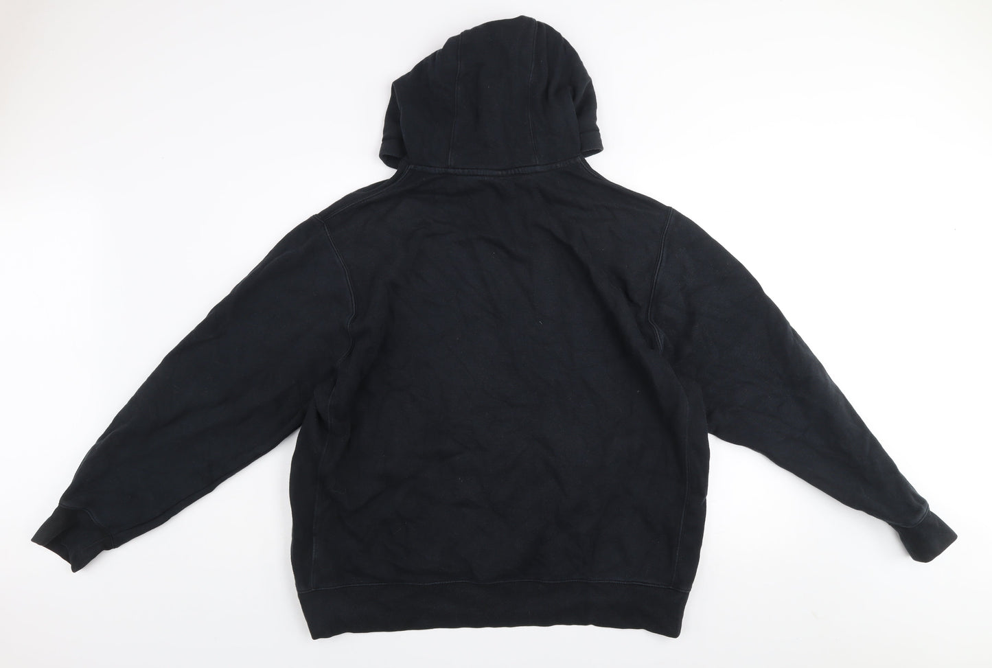 Nike Men’s Black XL Pullover Hoodie Fleece Cotton Sportswear