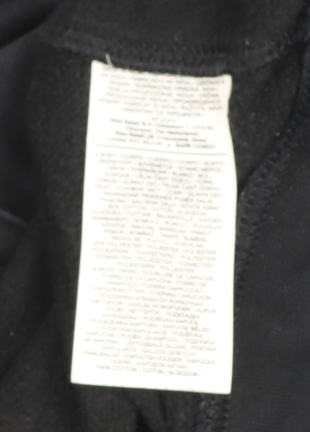 Nike Men’s Black XL Pullover Hoodie Fleece Cotton Sportswear