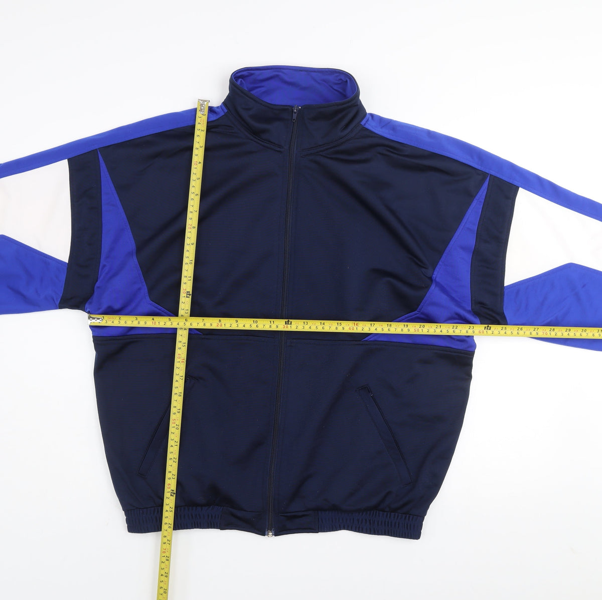 Total Sport Men's Blue Full Zip Lightweight Track Jacket Size M
