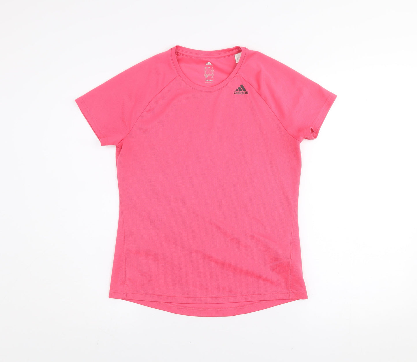 Adidas Womens Pink Climalite Short Sleeve Active T-Shirt Size S
