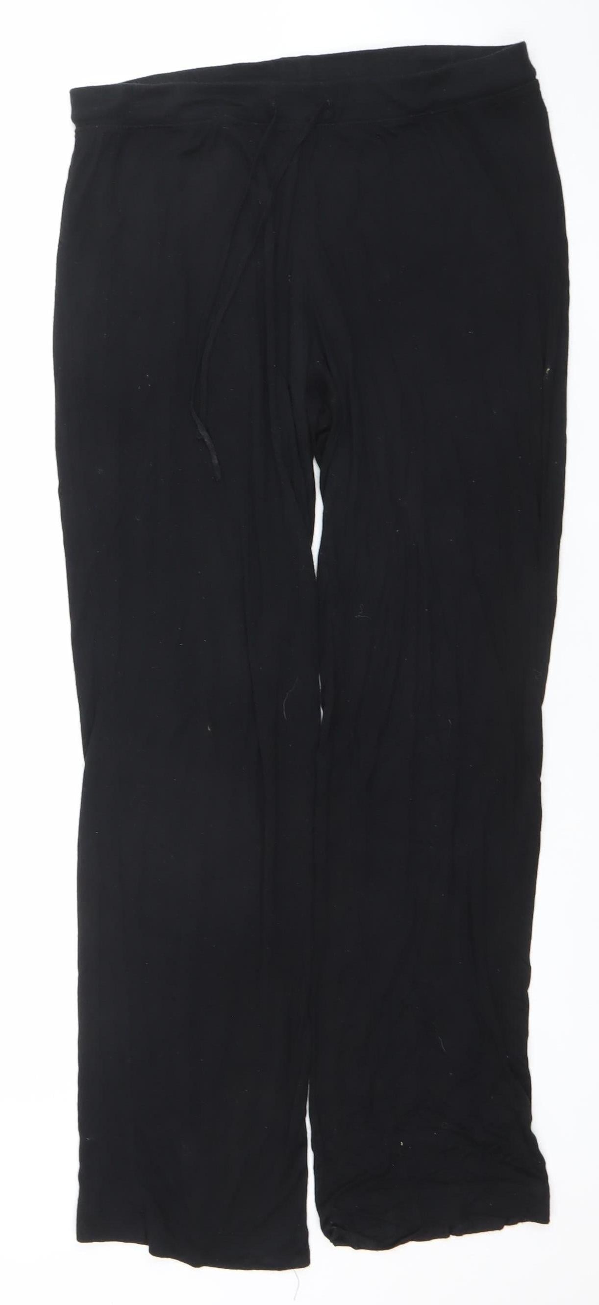 DKNY Womens Black Medium Jogger Activewear Trousers