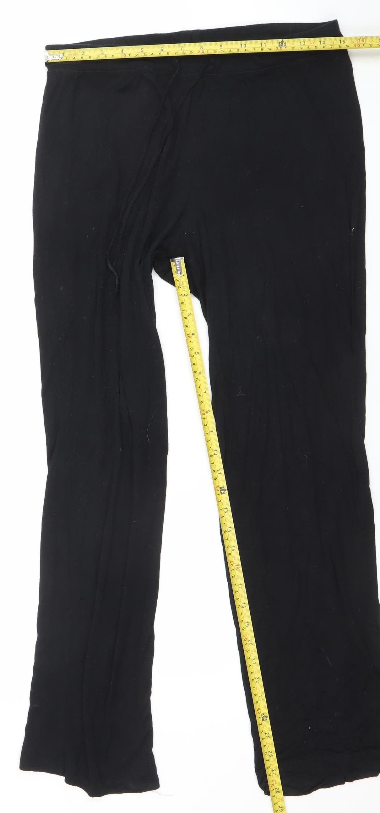 DKNY Womens Black Medium Jogger Activewear Trousers