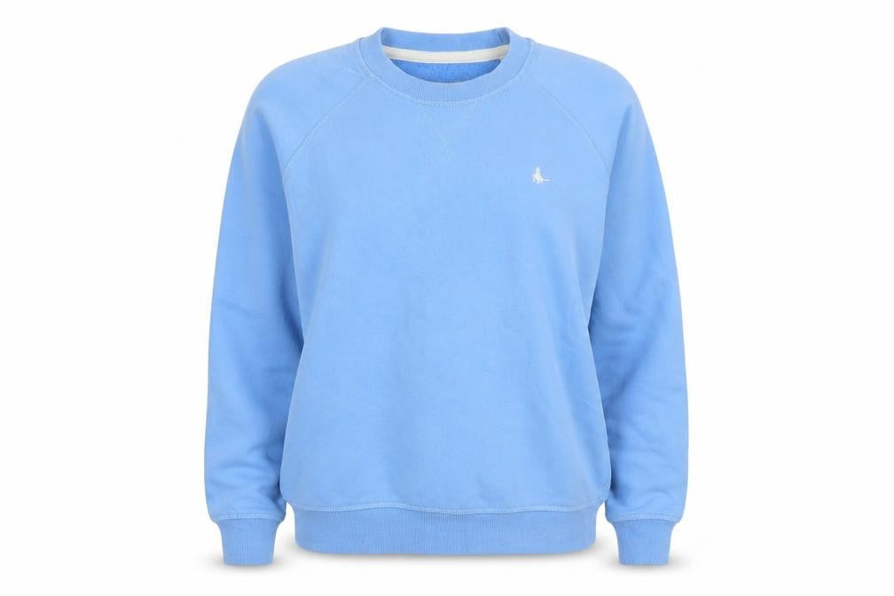 Womens UK 6 Regular Jack Wills Blue Pullover Sweatshirt
