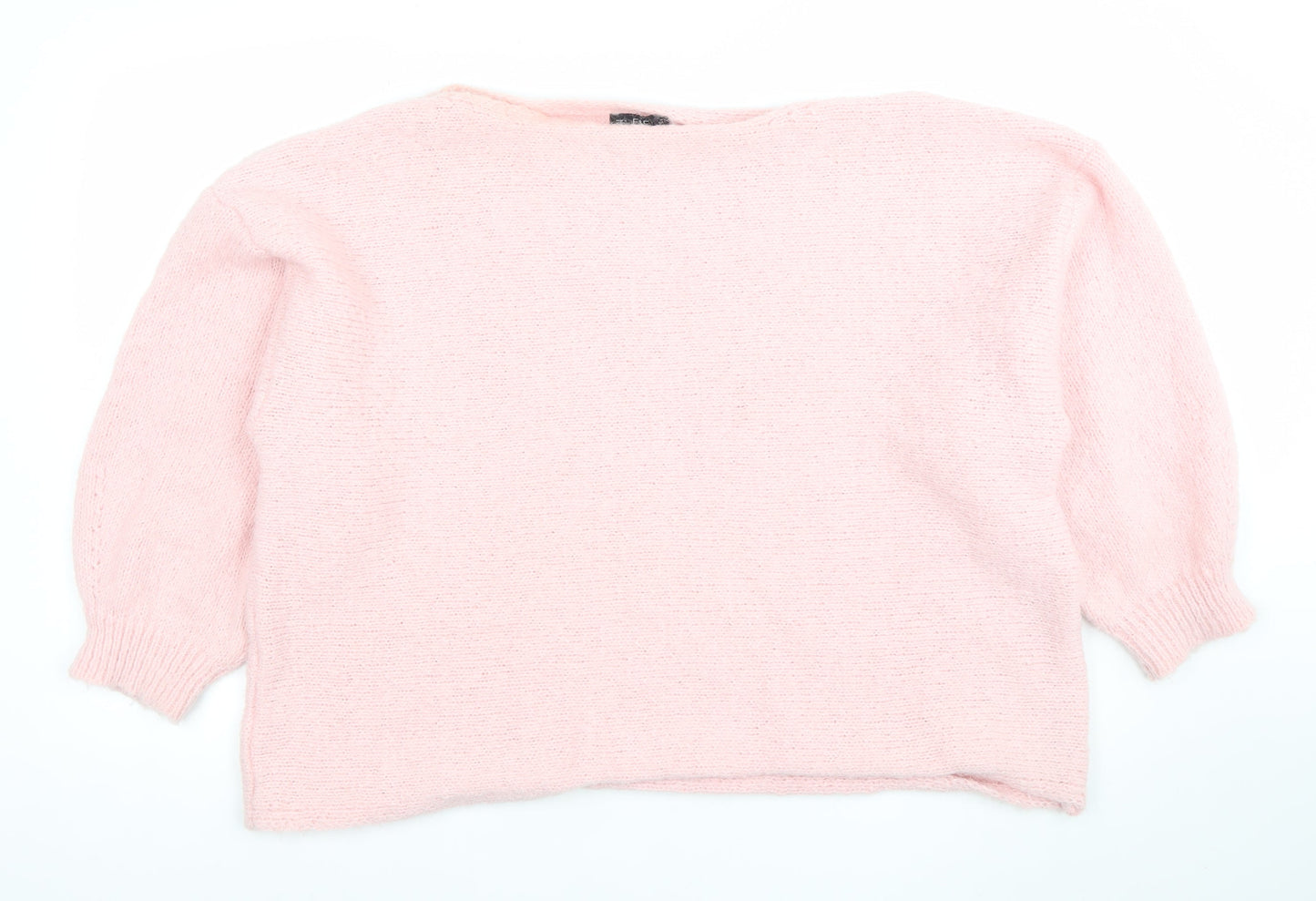 Wallis Women's Pink Size 10 Pullover Jumper Knit Polyester