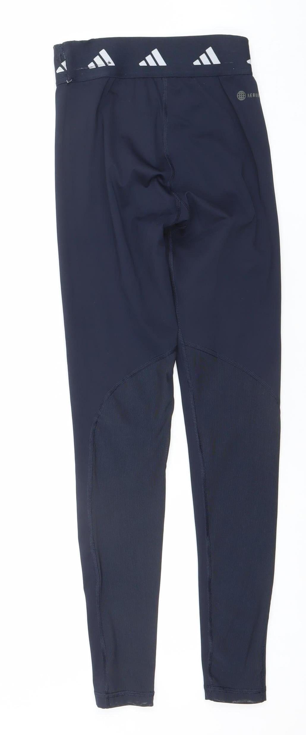 Adidas Womens Blue Techfit XS Compression Leggings