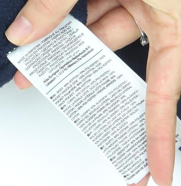 Nike Men's Blue Jogger Sweatpants M Tapered Fit French Terry