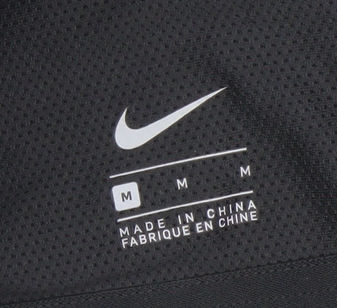 Nike Women's Black Medium Sports Bra Racerback Lightweight Stretch