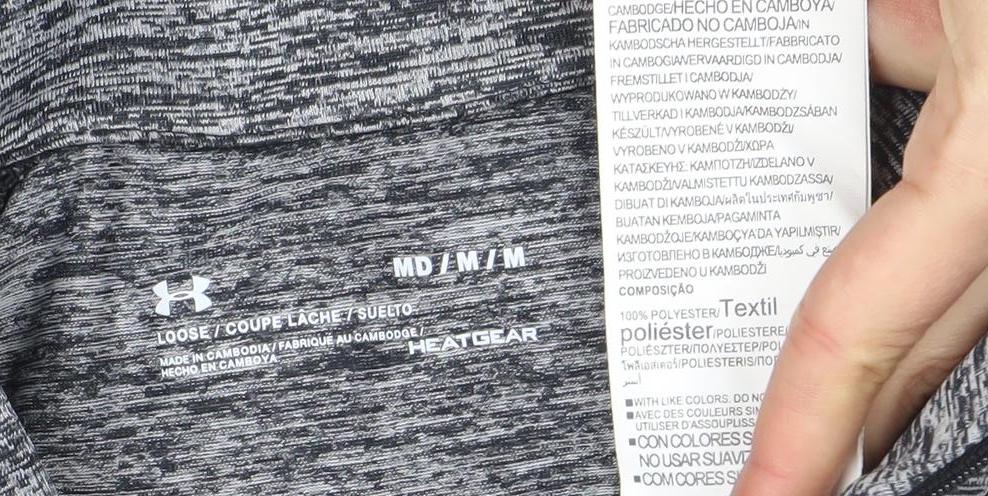Under Armour Women Grey Long Sleeve HeatGear 1/4 Zip Top M