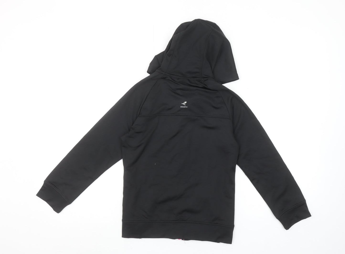 Energetics Girls Black Full Zip Softshell Sports Hoodie 10 Years