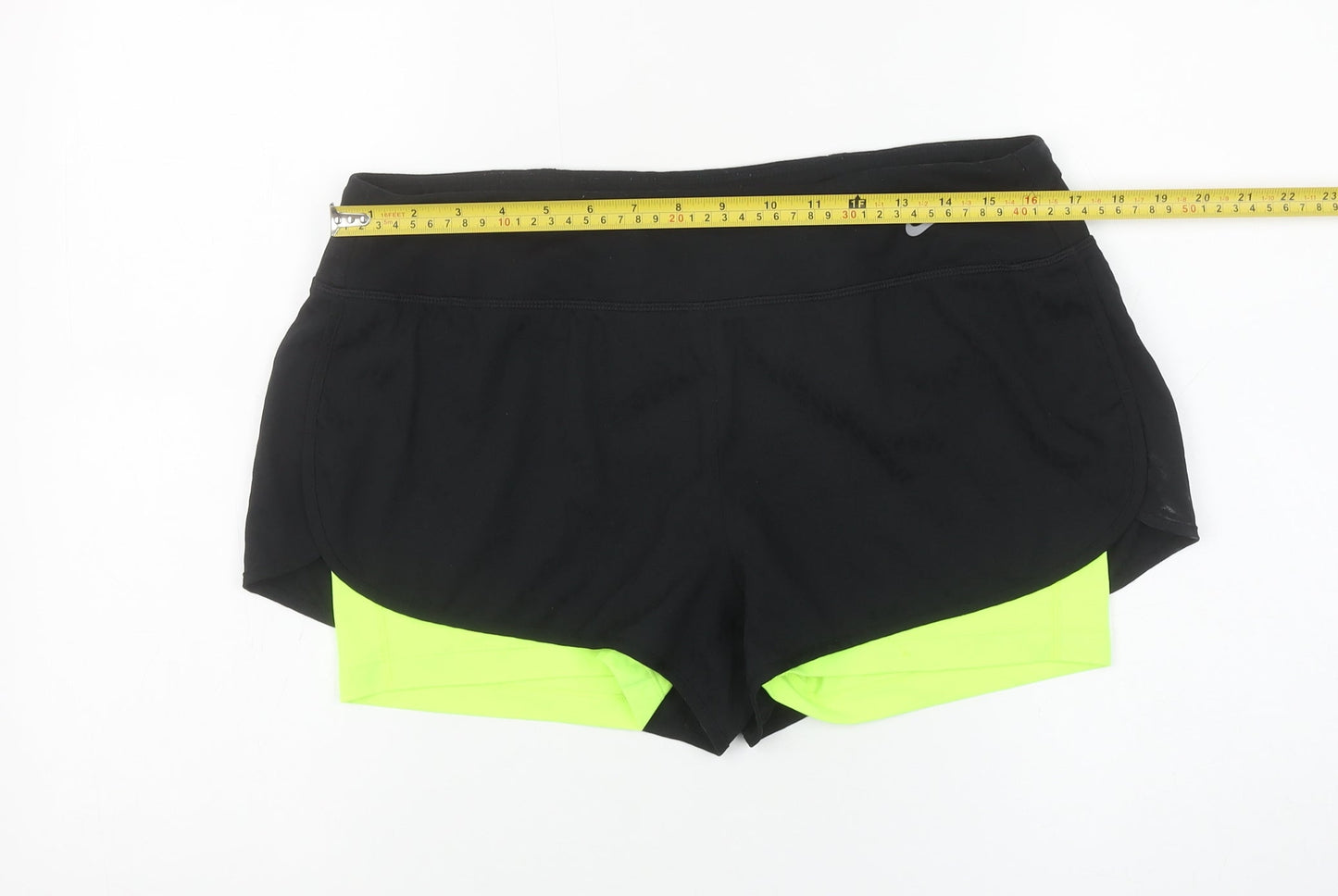 Nike Women's Black Dri-Fit Athletic Running Shorts Size L