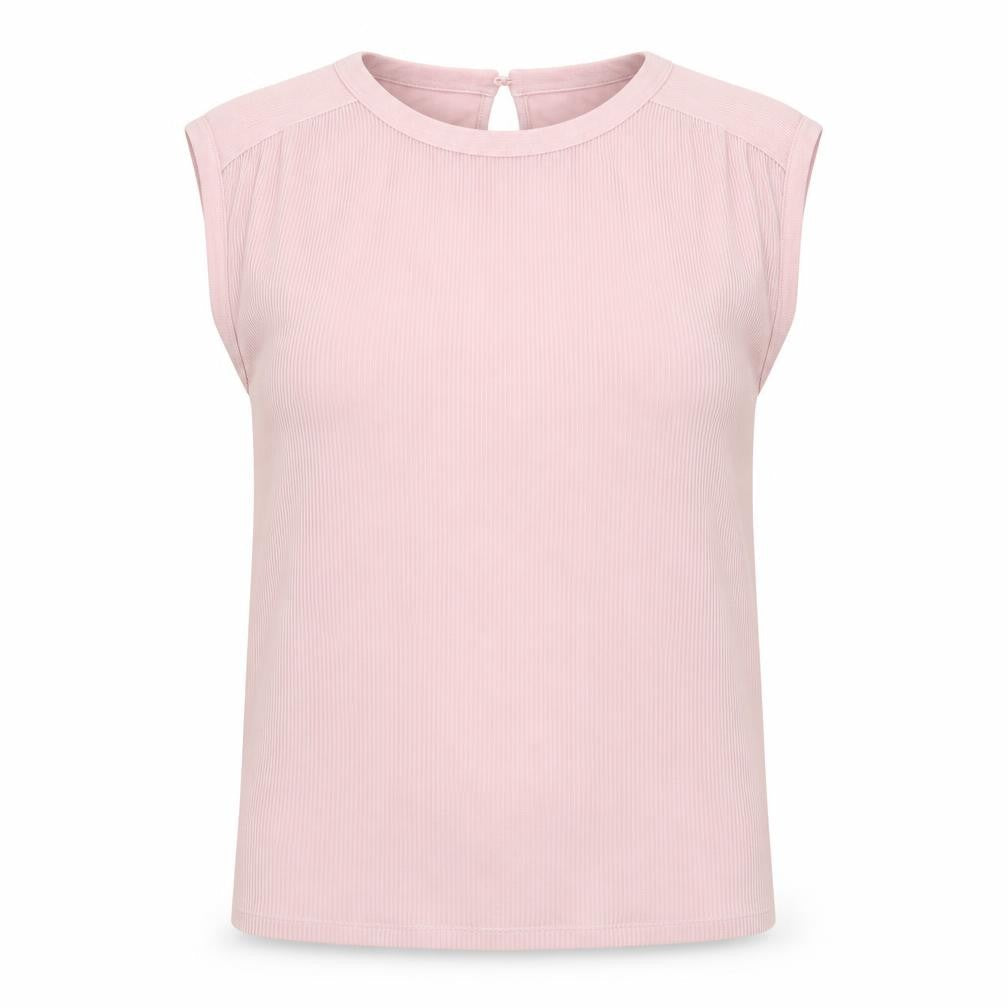 Marks and Spencer Womens Pink Sleeveless Blouse Size 14