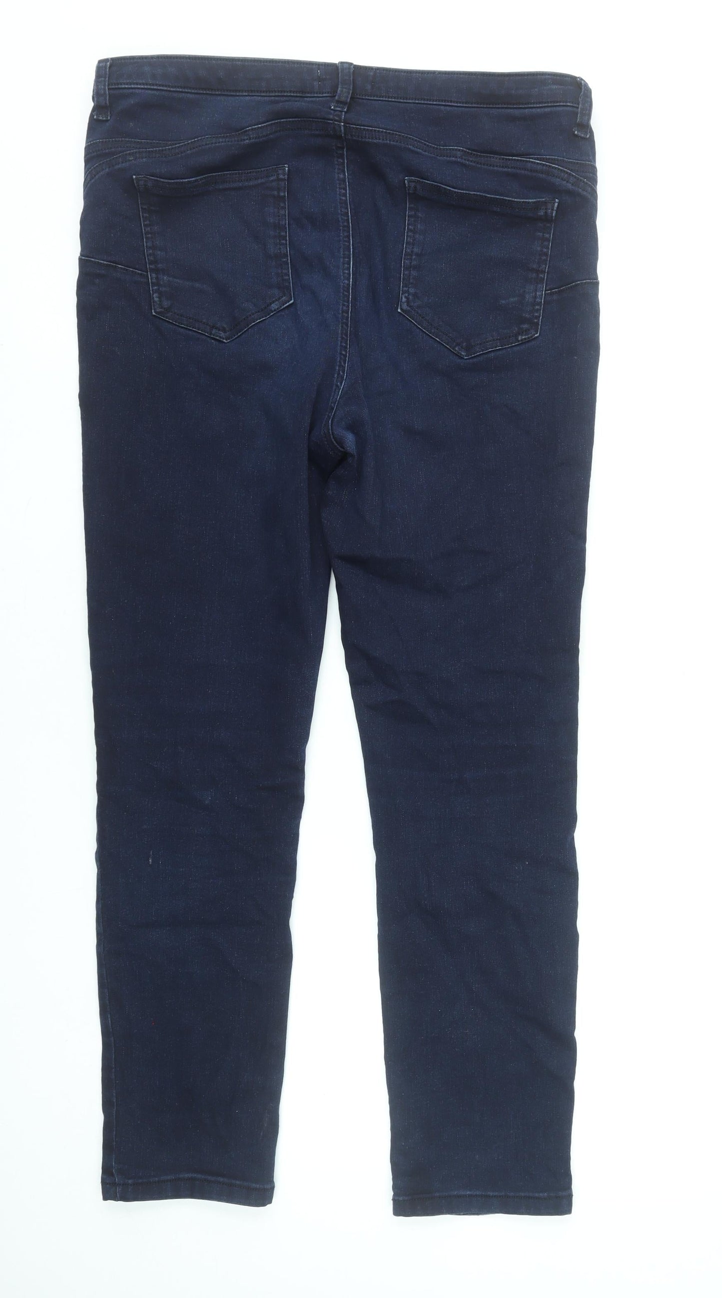Gallery Women's Blue Skinny Jeans Size 16 Stretch Denim