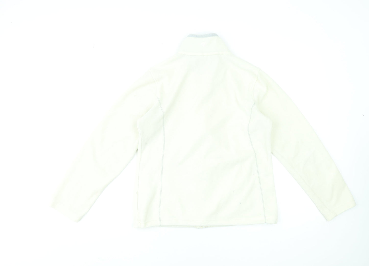 Regatta Women's Ivory Fleece Full Zip Jacket Size 10