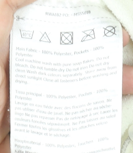 Regatta Women's Ivory Fleece Full Zip Jacket Size 10