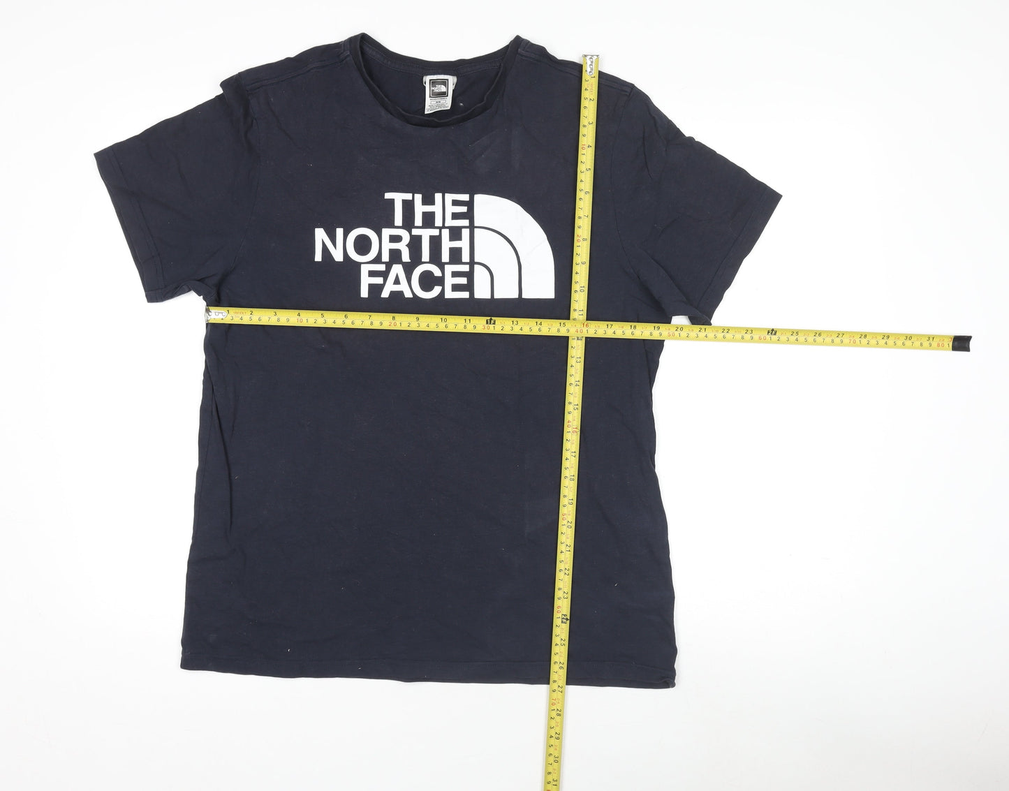 The North Face Mens Black Regular Fit Cotton Logo T-Shirt M