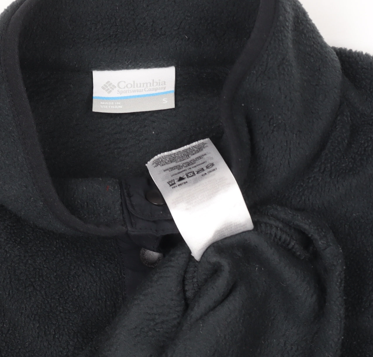 Columbia Men's Black Fleece Pullover Sweatshirt Size S