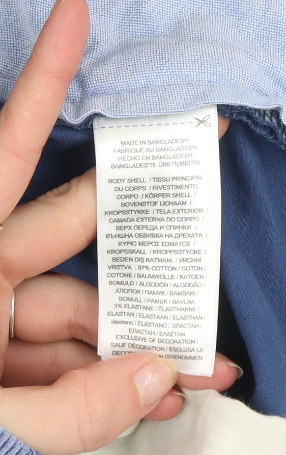 Ralph Lauren Men's Blue Slim Stretch Chino Trousers 36x32