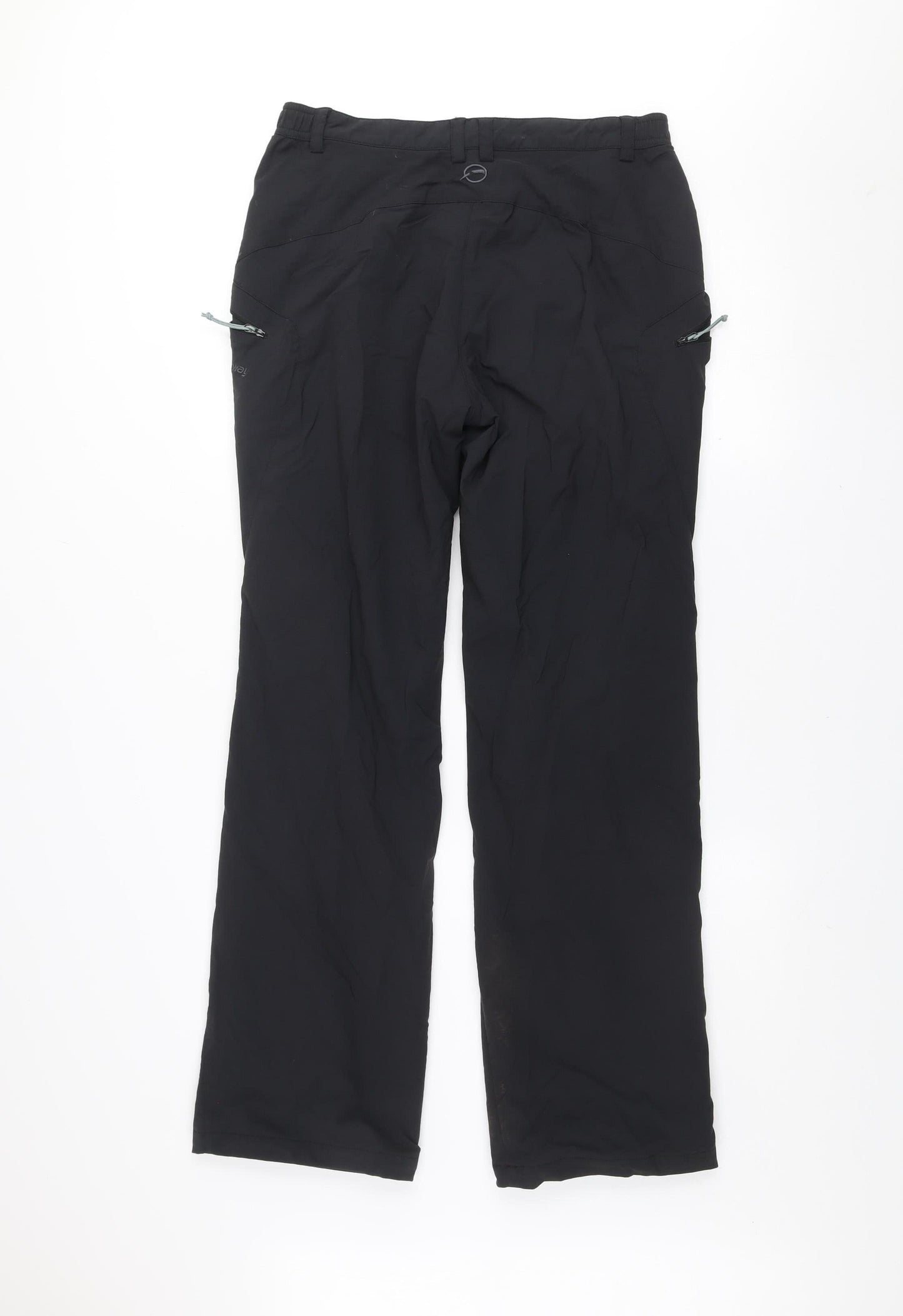 Sprayway Womens Black Size 12 Walking Trousers Outdoor Lightweight