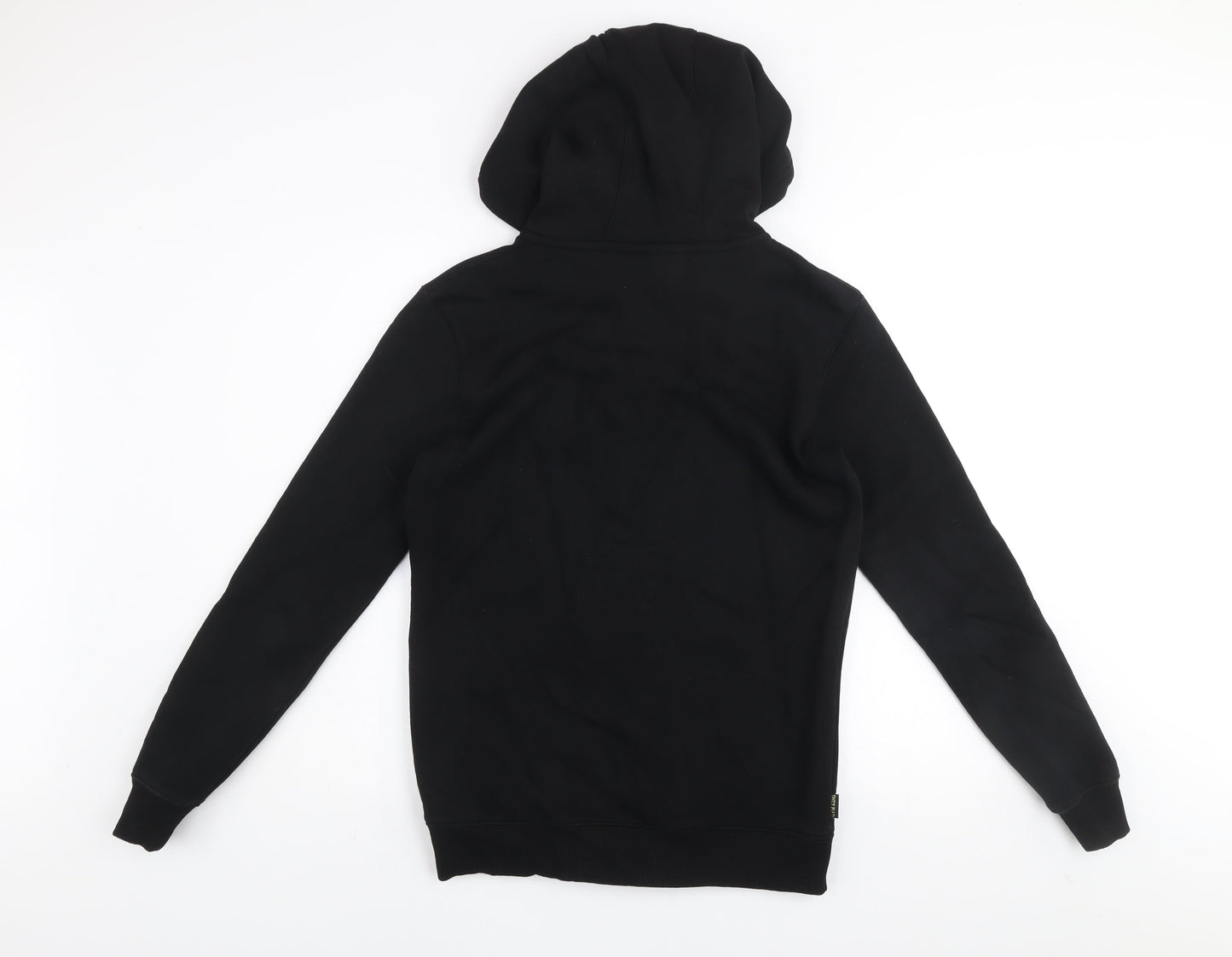 Gym King Men's Black Small Full Zip Hooded Activewear Jacket