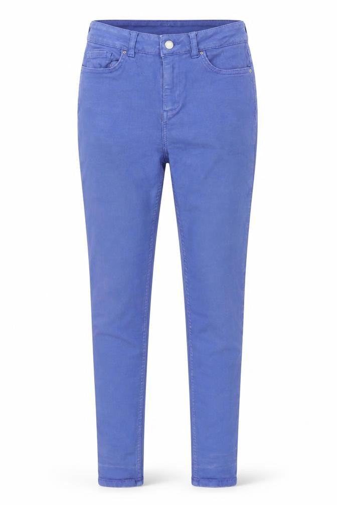 Front view of Gallery women’s blue skinny jeans uk 12 cotton blend