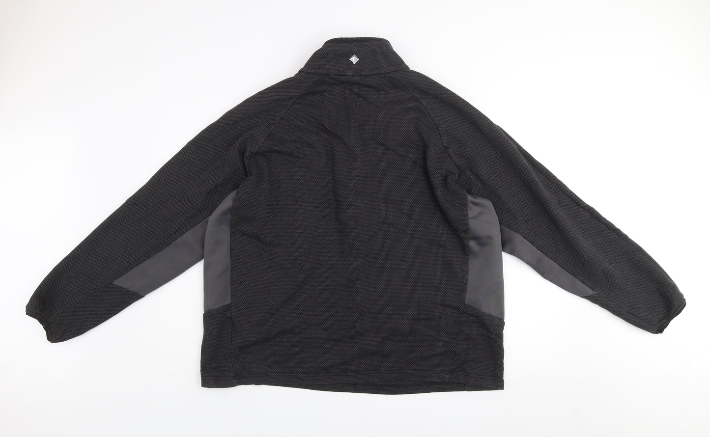 Regatta Men’s Black 2XL Pullover Fleece 1/4 Zip Sweatshirt