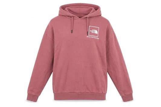 Womens UK S Regular The North Face Pink Pullover Hoodie