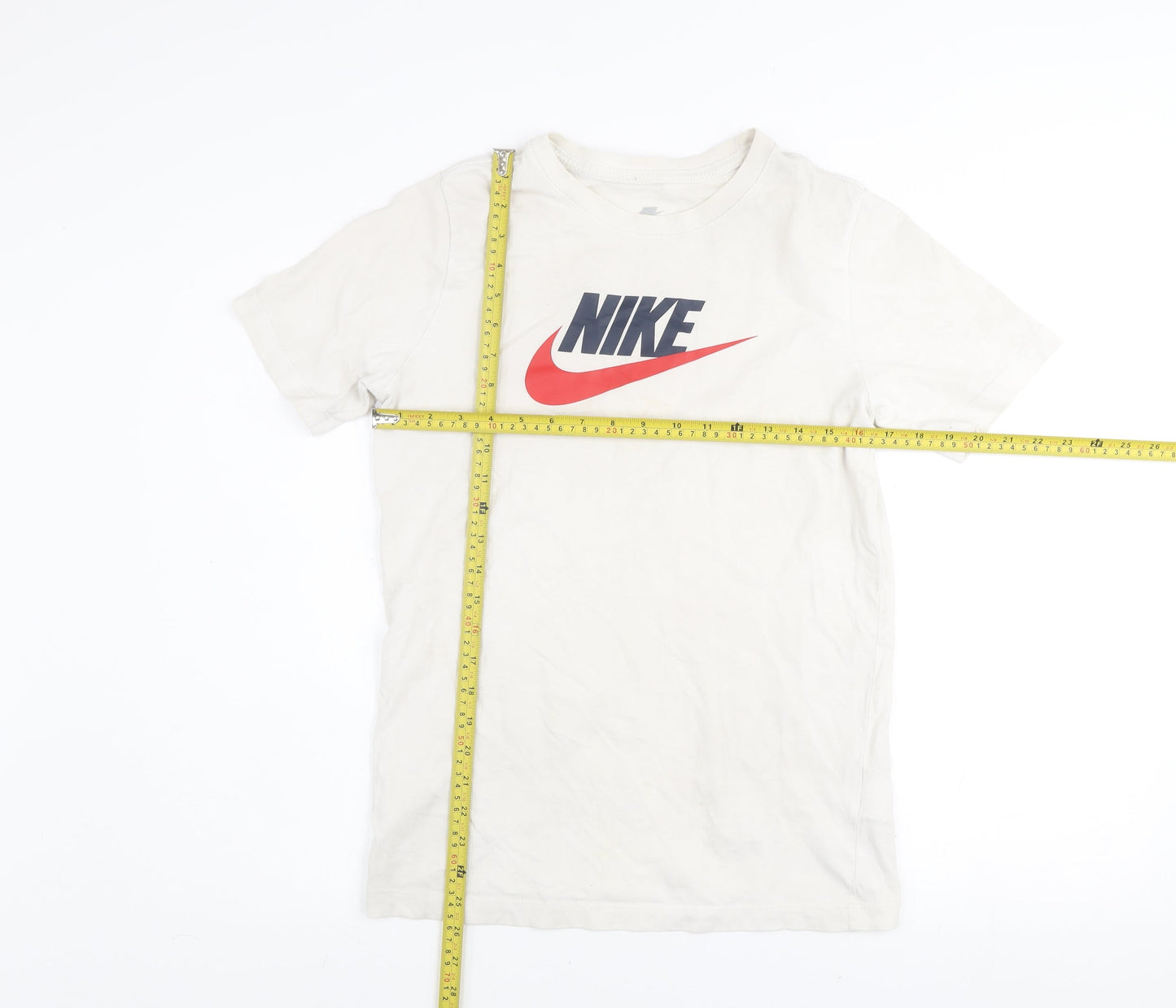 Nike Men's White XL Graphic Logo Sports T-Shirt
