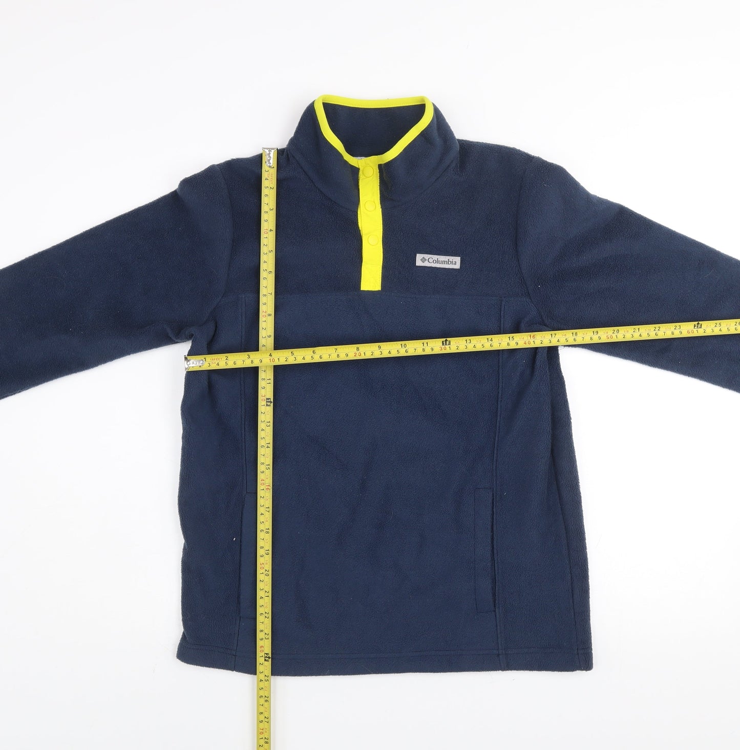 Columbia Men's Blue Fleece Pullover Sweatshirt XL Outdoor