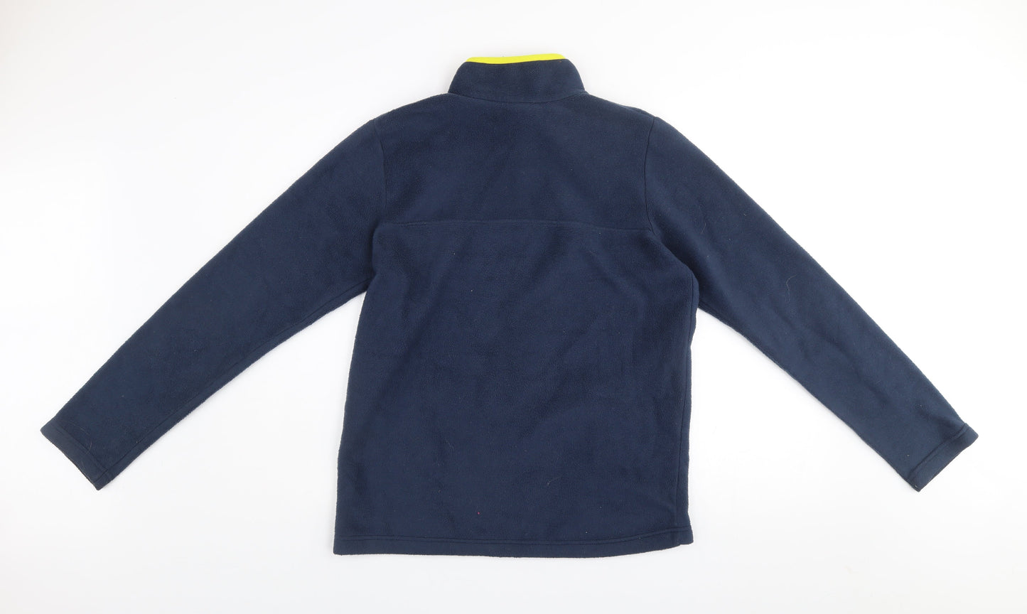 Columbia Men's Blue Fleece Pullover Sweatshirt XL Outdoor