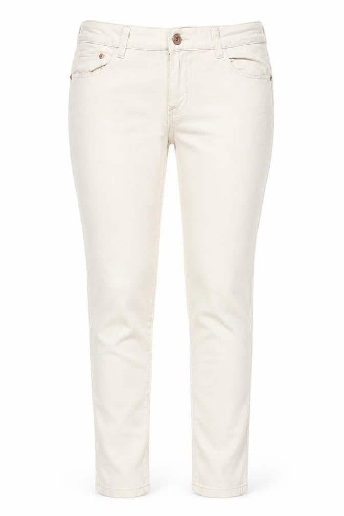 Denim Co. Women’s Beige Size 12 Skinny Twill Jeggings