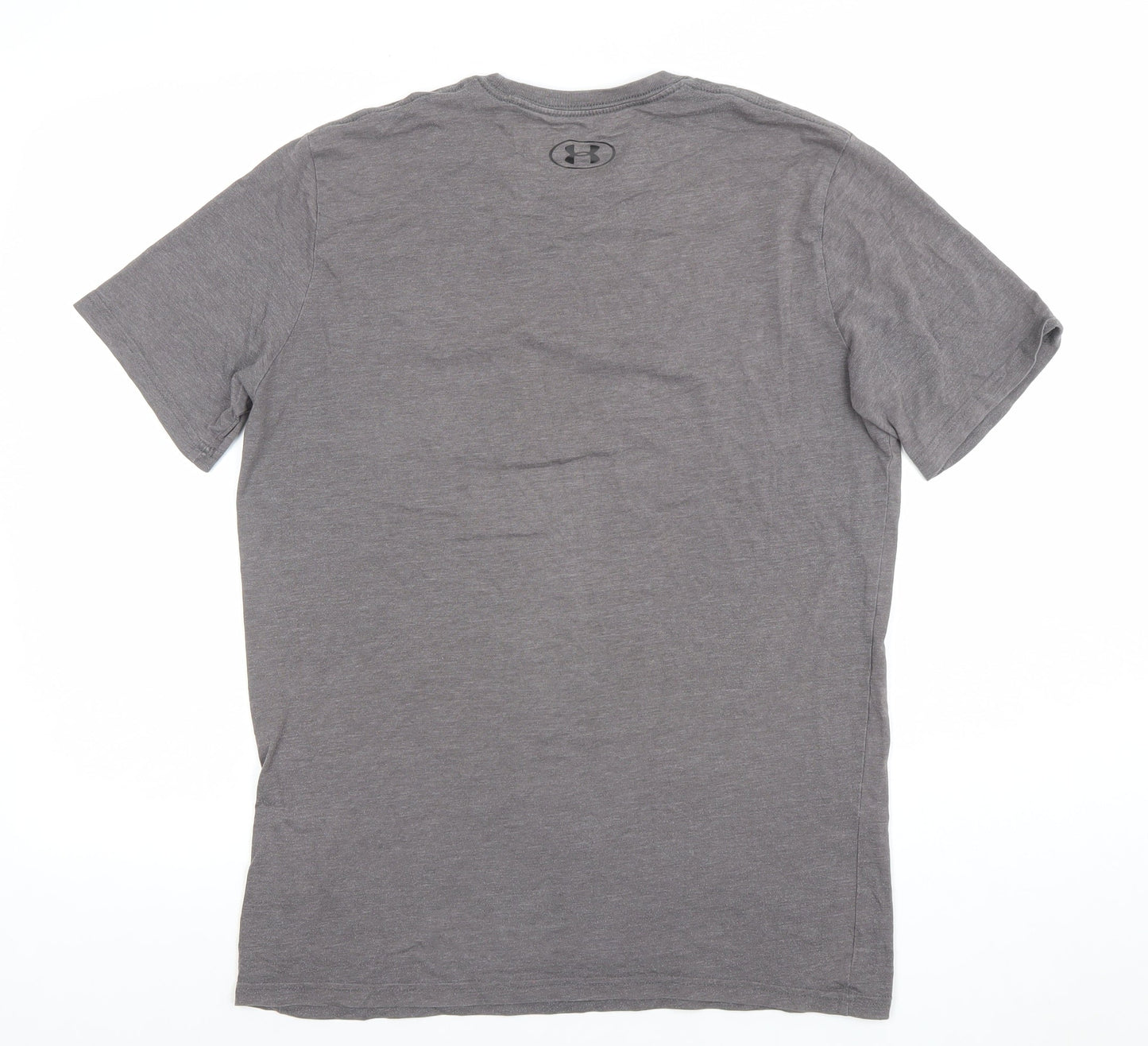 Under Armour Men's Grey HeatGear Loose Fit Short Sleeve T-Shirt M