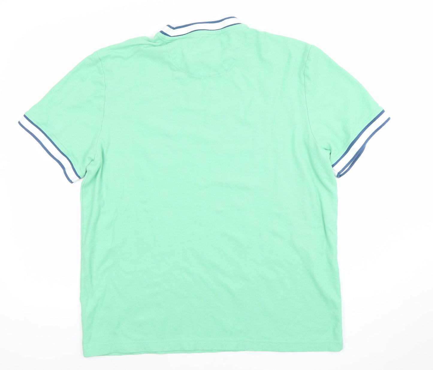 Farah 1920 Men's Green XL Crew Neck Short Sleeve Cotton T-Shirt
