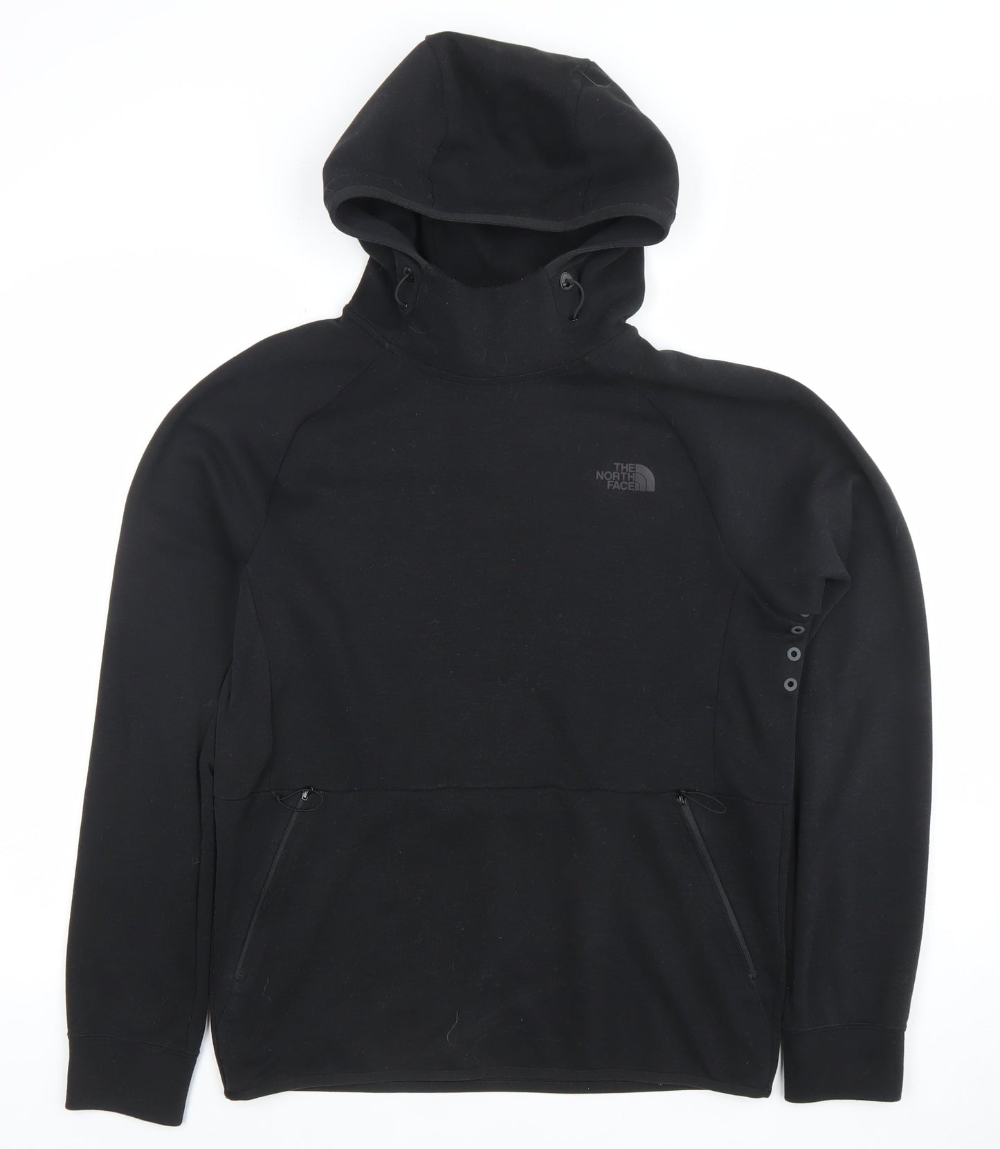 The North Face Men's Black Pullover Hoodie S Regular High Neck Outdoor
