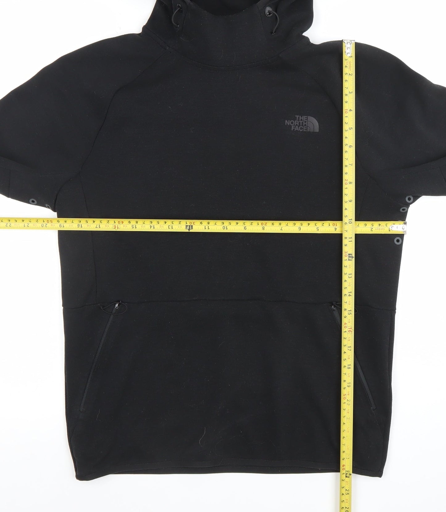 The North Face Men's Black Pullover Hoodie S Regular High Neck Outdoor