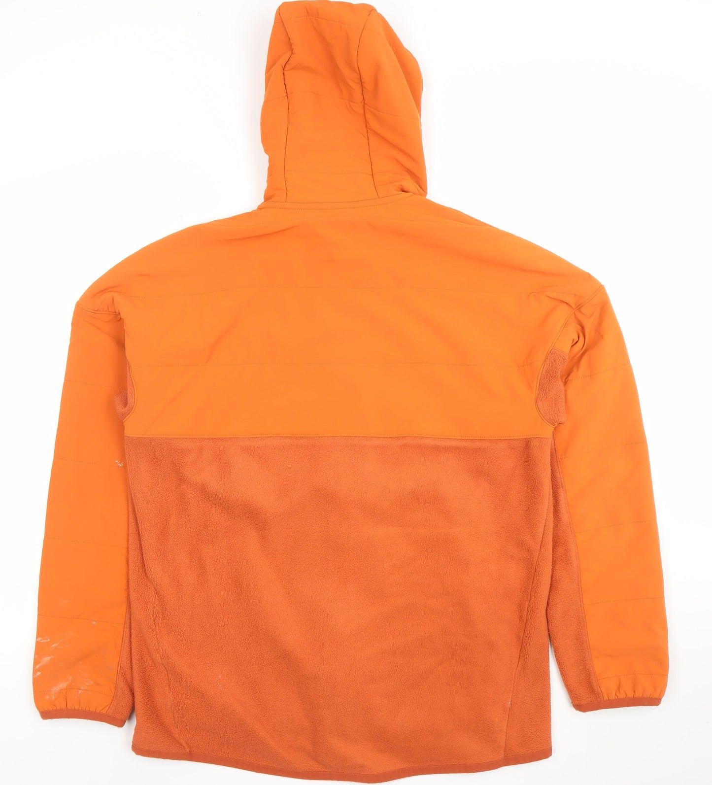Nike Men's Orange Therma-Fit Soft Shell Hooded Jacket M