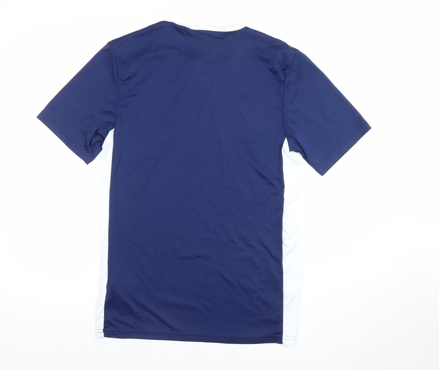 adidas Mens Blue Aeroready Short Sleeve Sports T-Shirt Size S