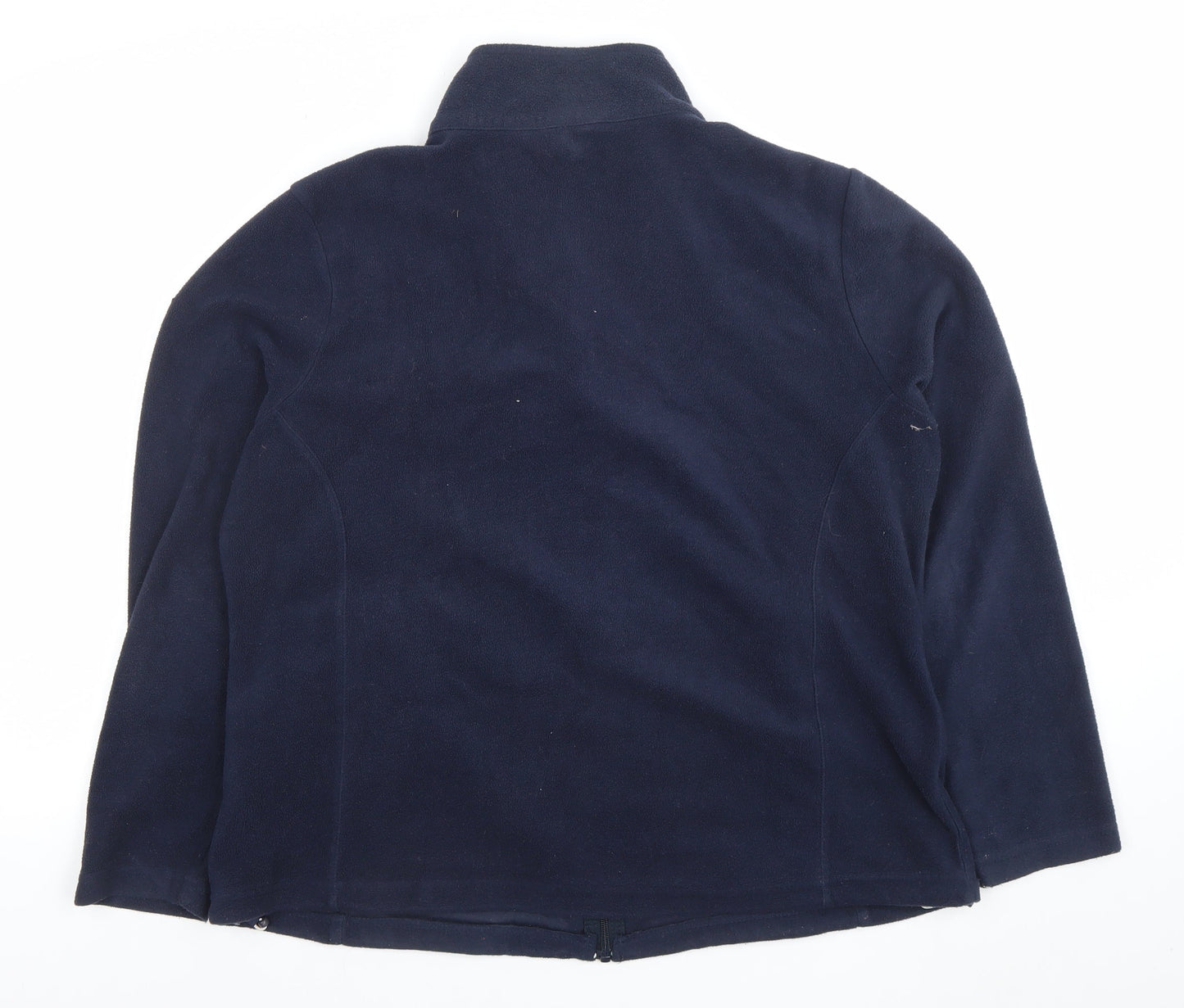 Regatta Women's Blue Fleece Full Zip Outdoor Jacket Size 20