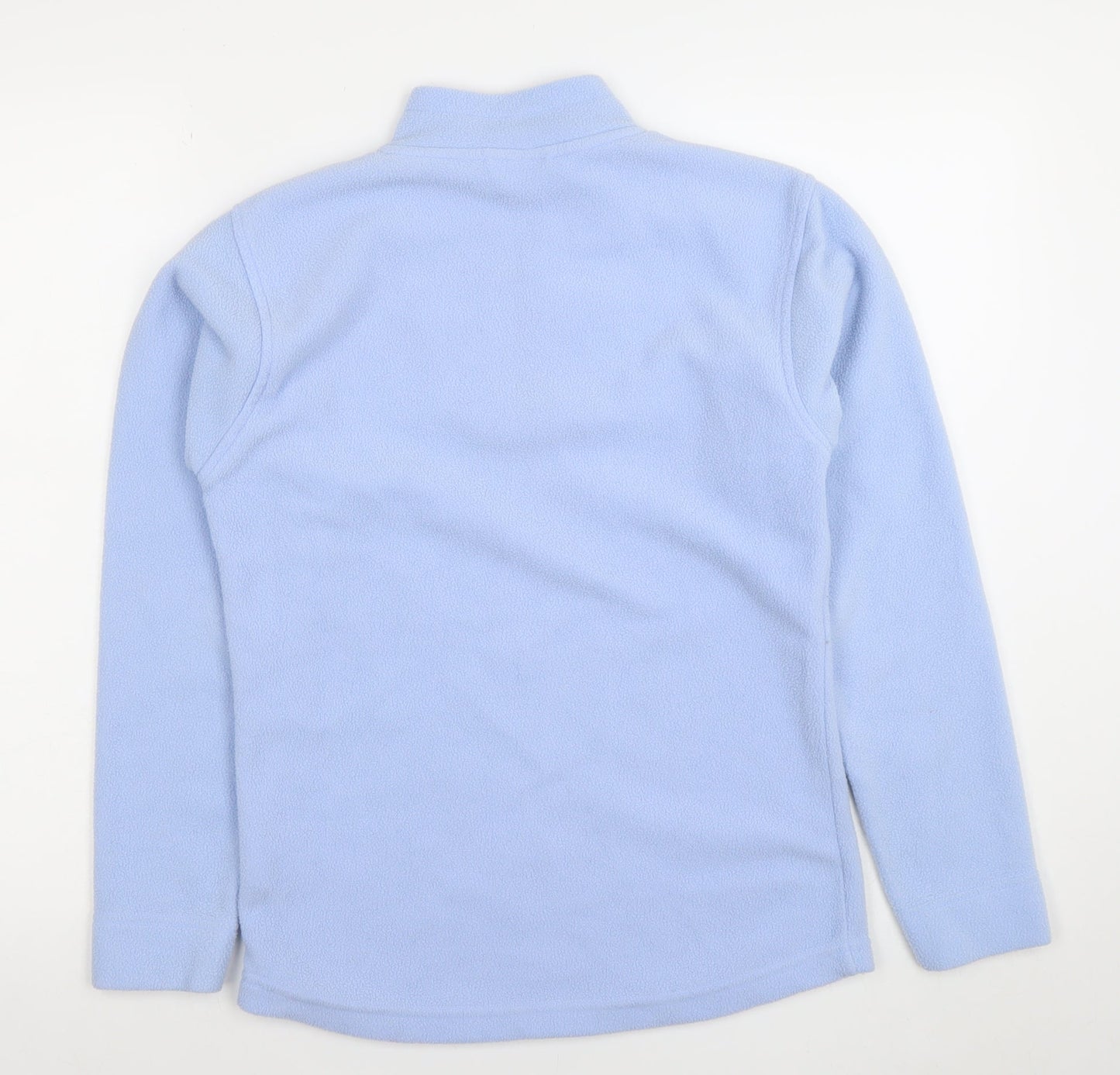 Peter Storm Women Light Blue Fleece Pullover Small 1/2 Zip Polyester