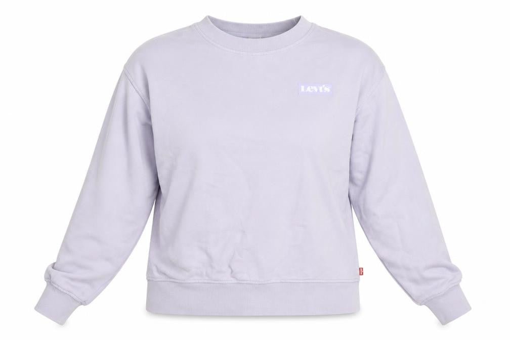 Womens UK L Regular Levi's Purple Pullover Sweatshirt