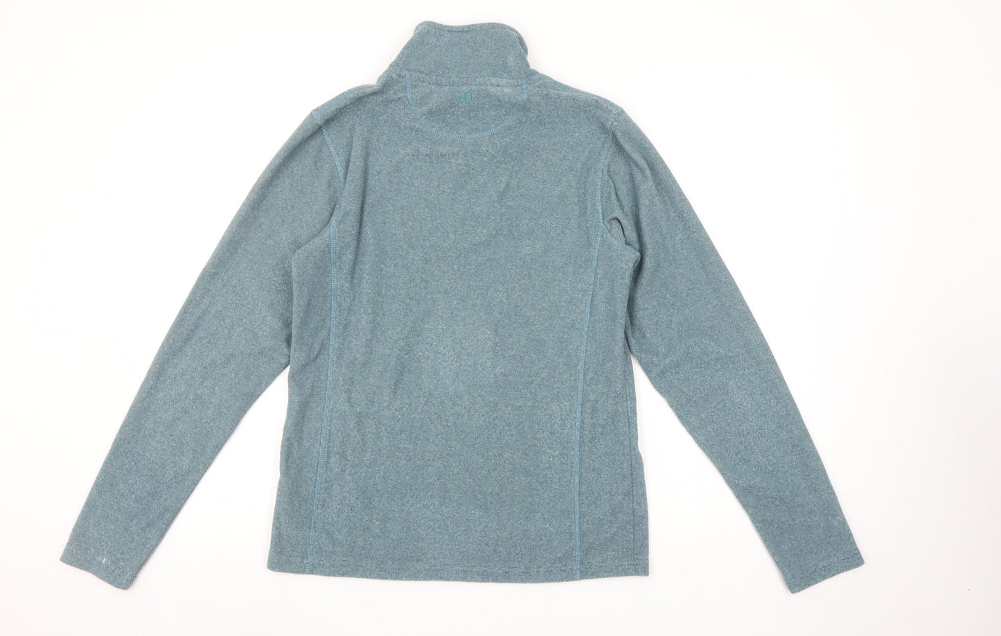 Mountain Warehouse Women's Blue Size 12 Half Zip Fleece Sweatshirt
