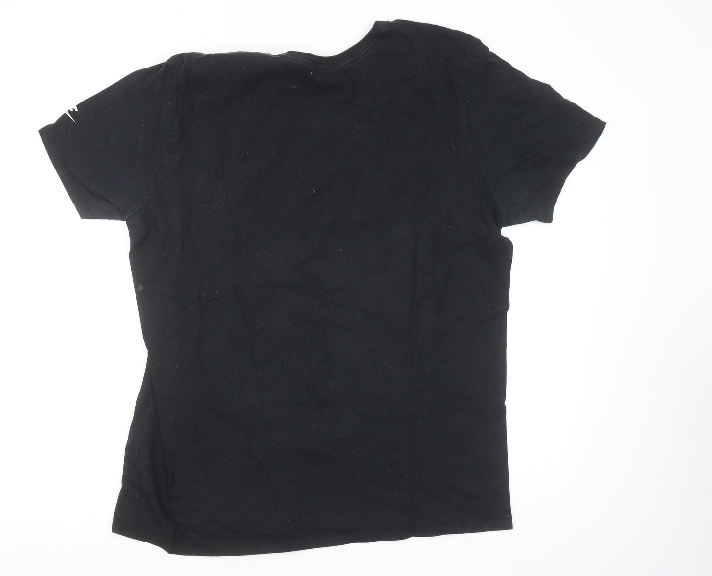 Nike Men's Black Graphic Athletic Fit T-Shirt Size L