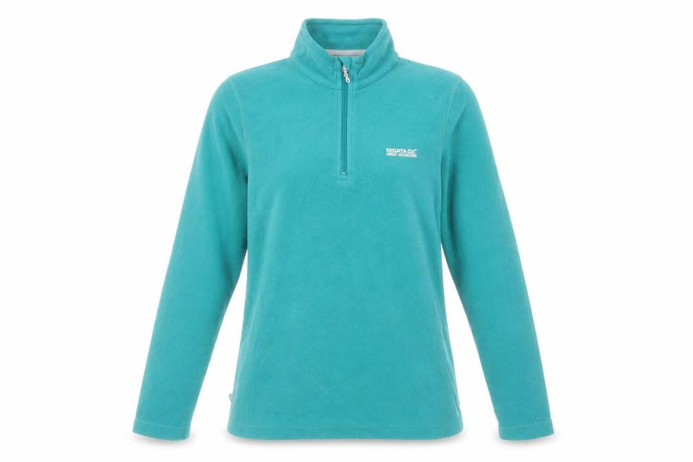 Womens UK 12 Regular Regatta Green Pullover Sweatshirt
