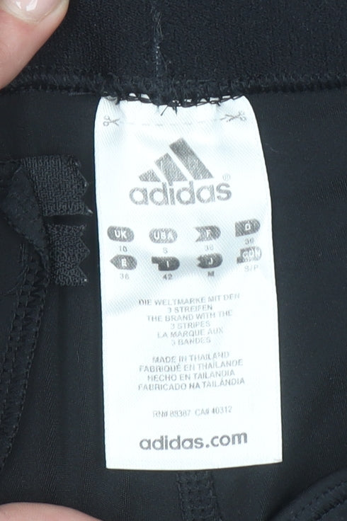 Adidas Women's Black Climalite Running Leggings Size 10
