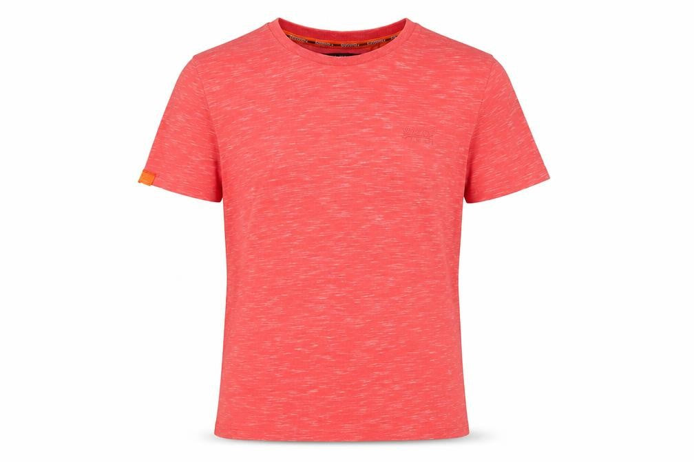 Mens UK Size M Superdry Red  Cotton Blend T-Shirt