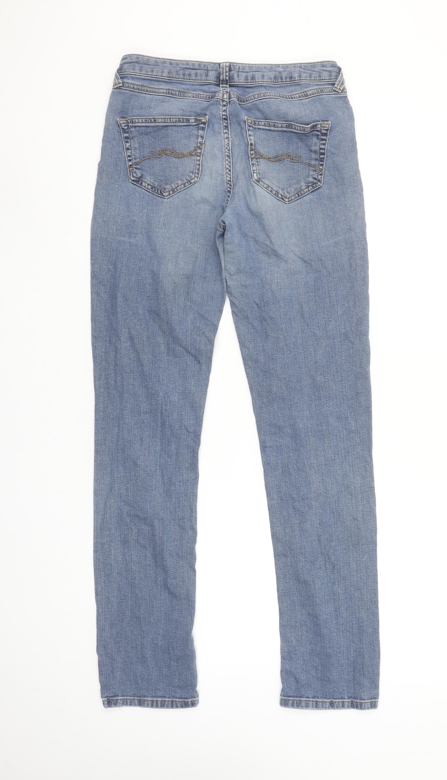 Mint Velvet Women's Blue Skinny Jeans Size 8 Regular Denim