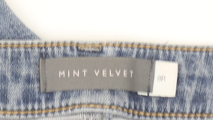 Mint Velvet Women's Blue Skinny Jeans Size 8 Regular Denim
