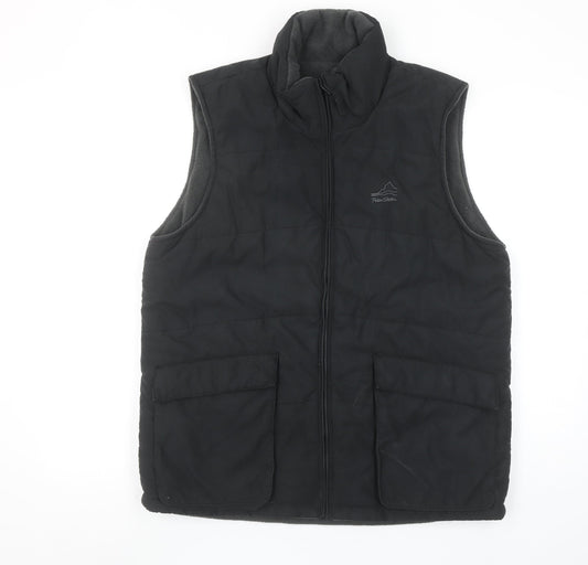 Peter Storm Men’s Black Small Bodywarmer Waistcoat Outdoor Nylon